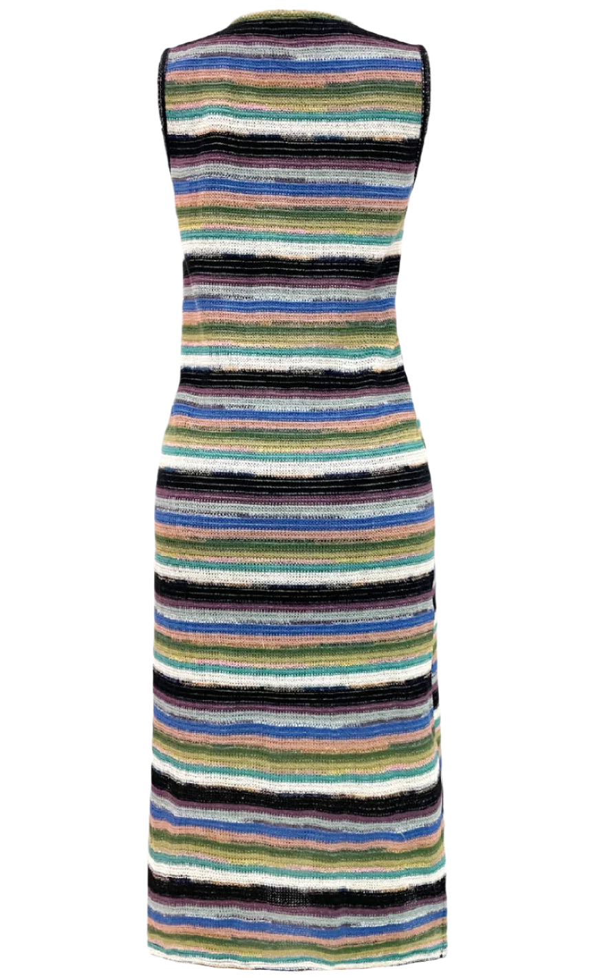 Liberte Kjole - Bia - Blurred Multi Stripe