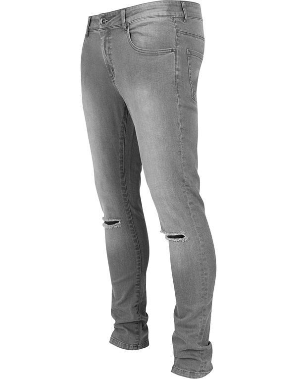 Urban Classics Slim fit Knee Cut Jeans