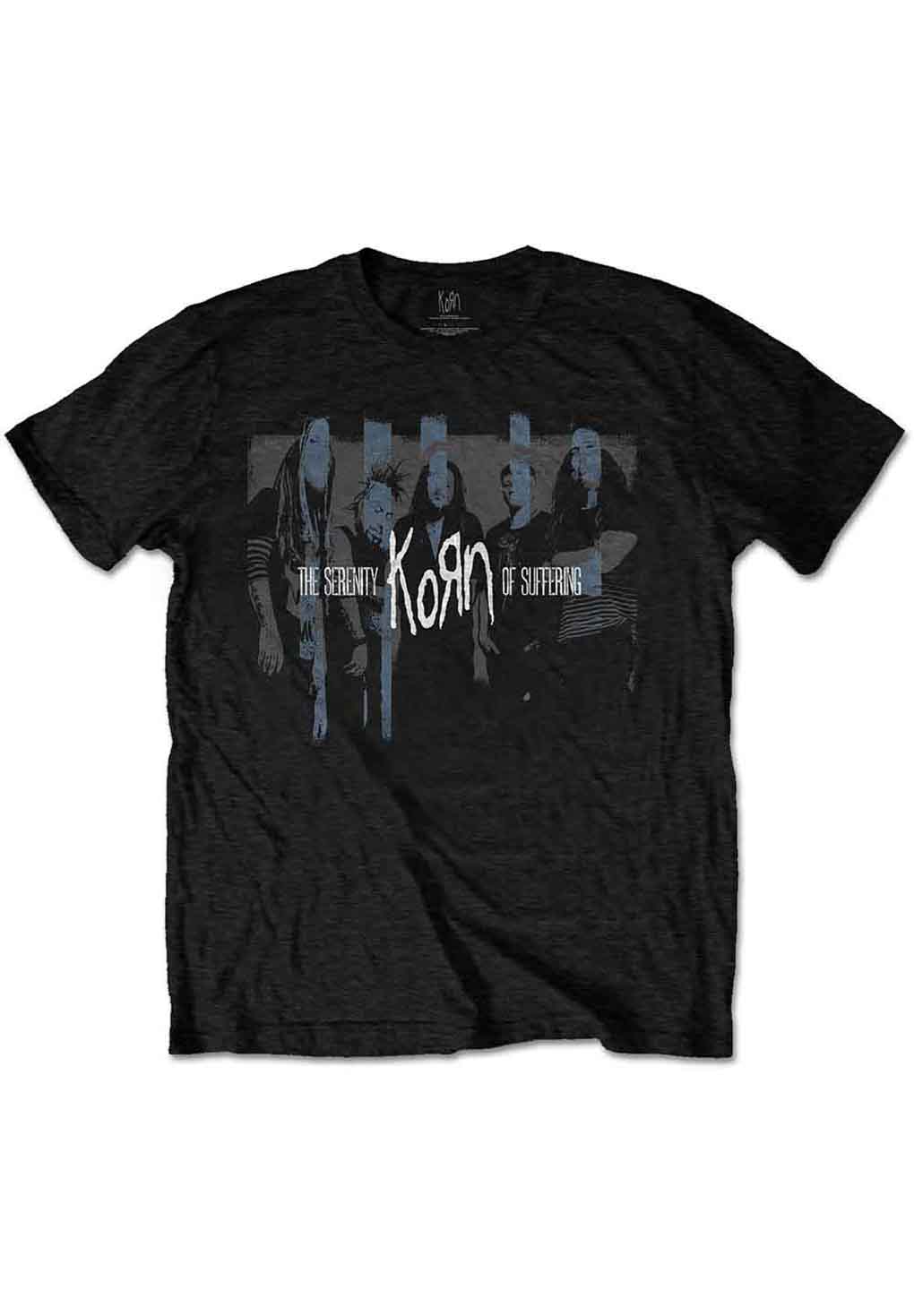 Korn Block Photo T-Shirt på udsalg