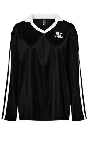 Pieces Bluse - Grace - Black/Bright White Online