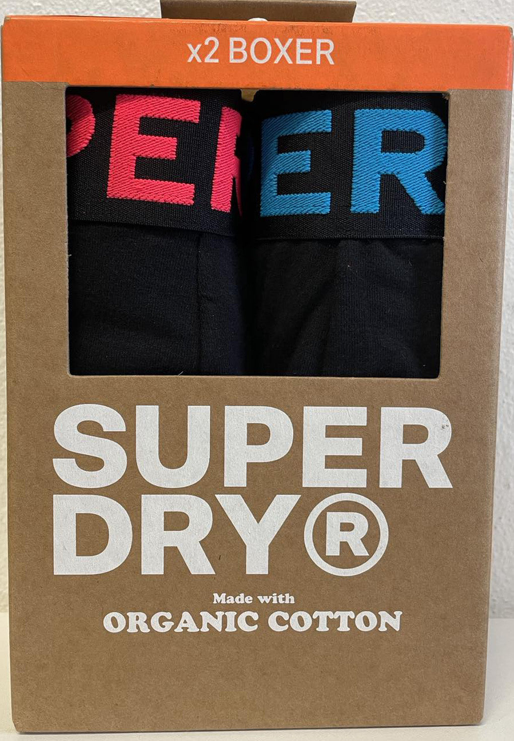 Superdry Organic Cotton Boxer Double Pack (2par)