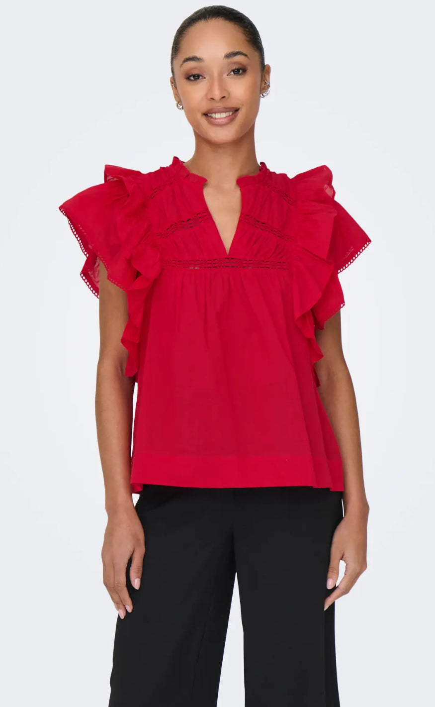 ONLY Top - Sunny - High Risk Red Online nu