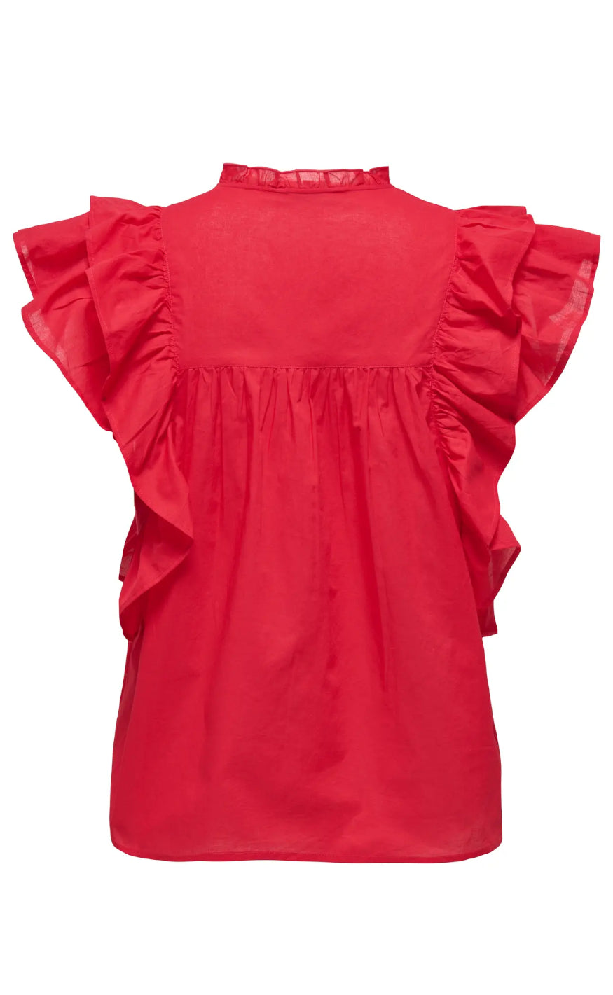 ONLY Top - Sunny - High Risk Red Online nu