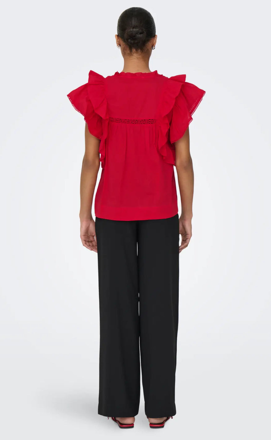 ONLY Top - Sunny - High Risk Red Online nu