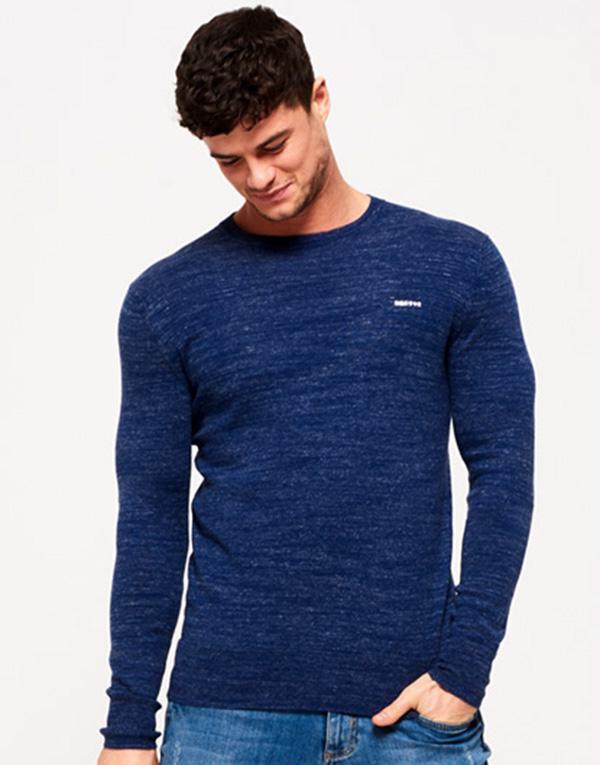 SuperDry Orange Label Knit Crew