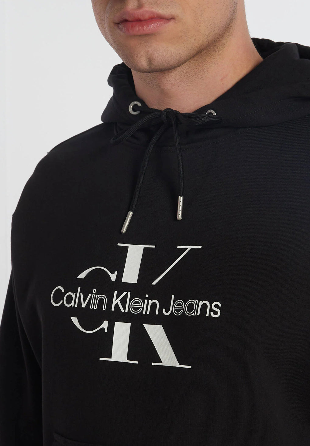 Calvin Klein Disrupted Outline Monologo Hoodie
