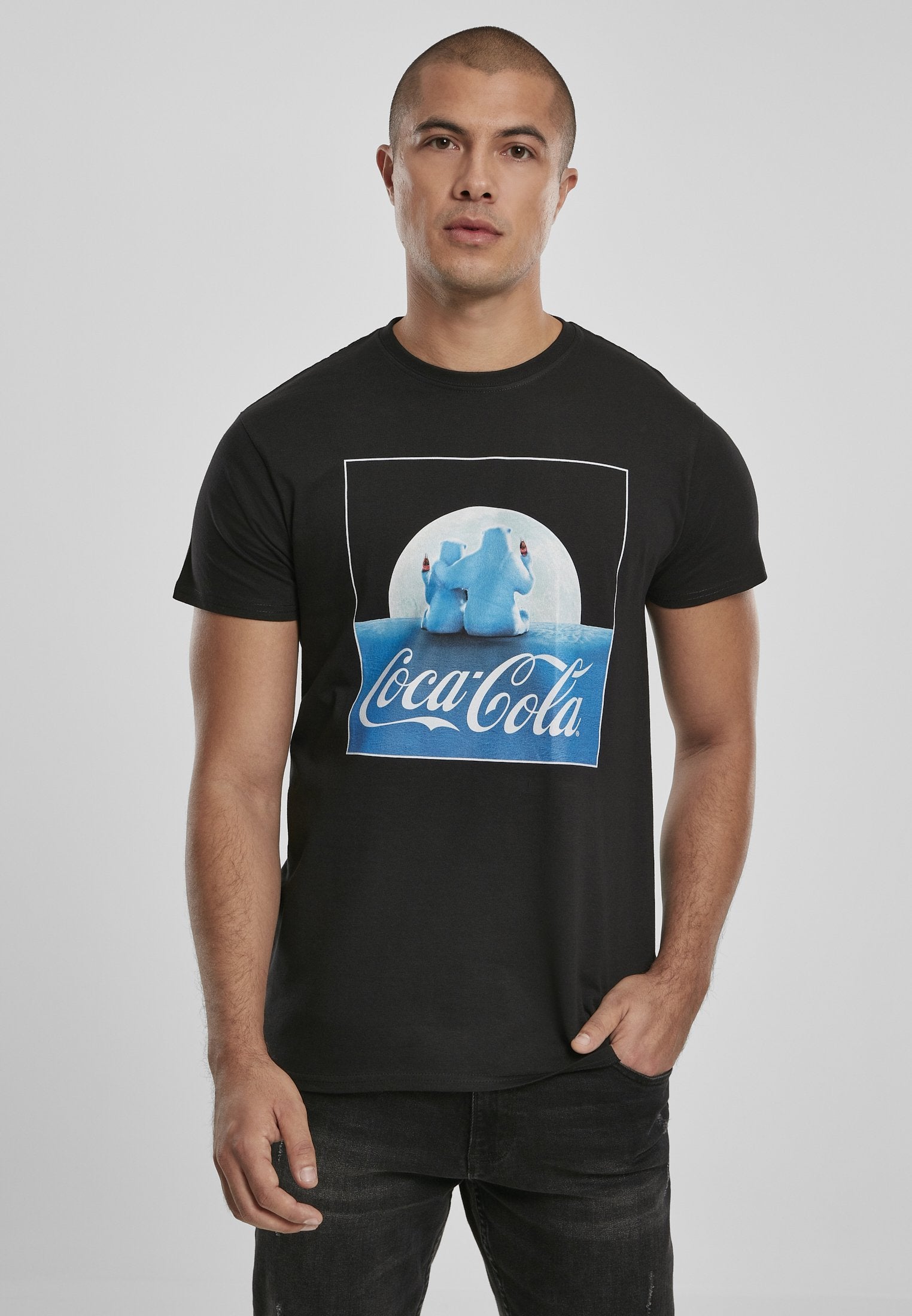 Merchcode Coca Cola Polarbears T-shirt Levere