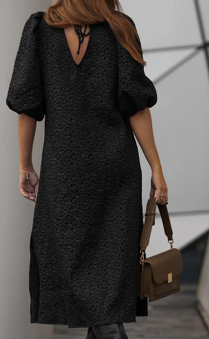 Noella Kjole - Reno Pastis Long - Black