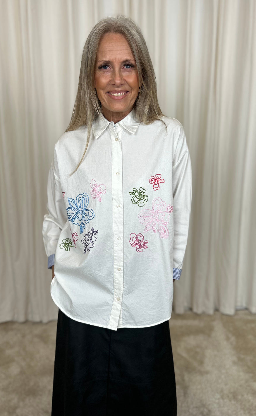 Nümph Bluse - Faith - Bright White