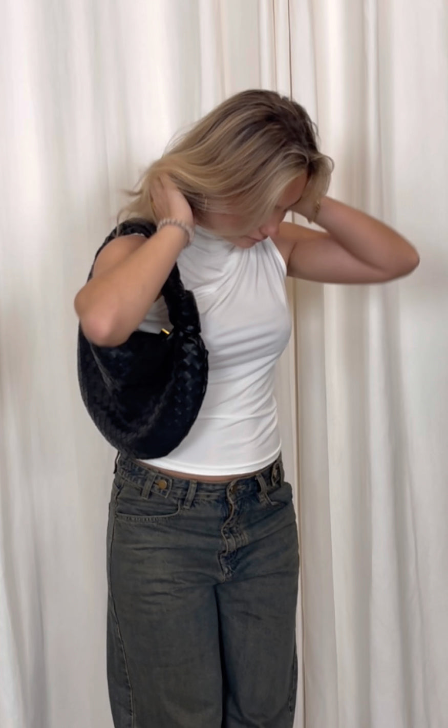 Say INA Copenhagen Taske - Ella Big - Black på udsalg