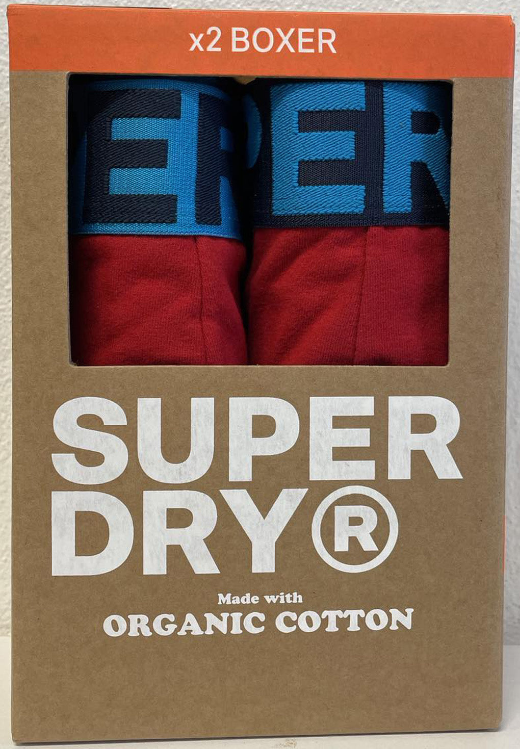 Superdry Organic Cotton Boxer Double Pack (2par)