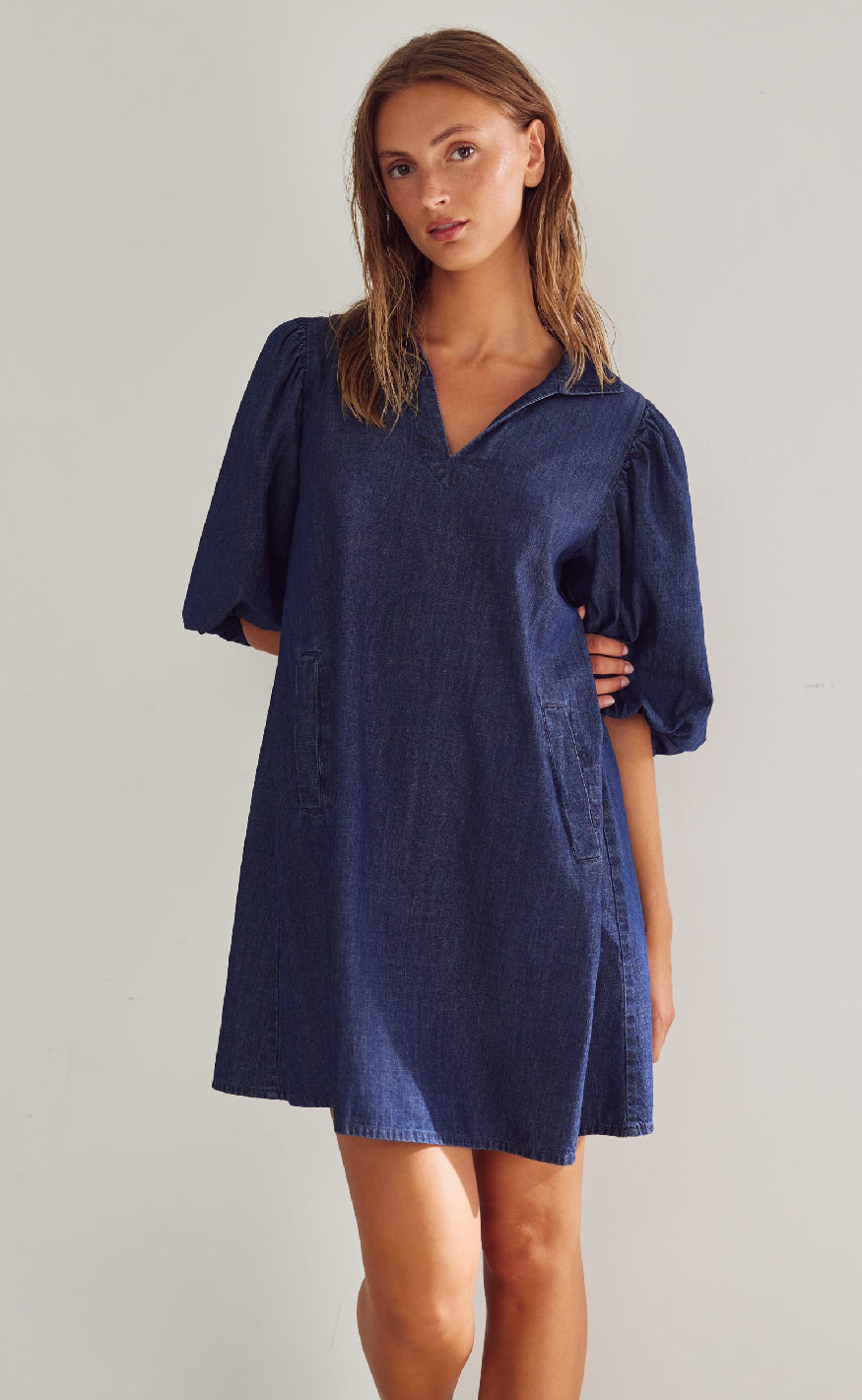 Noella Kjole - Larissa - Medium Blue Wash