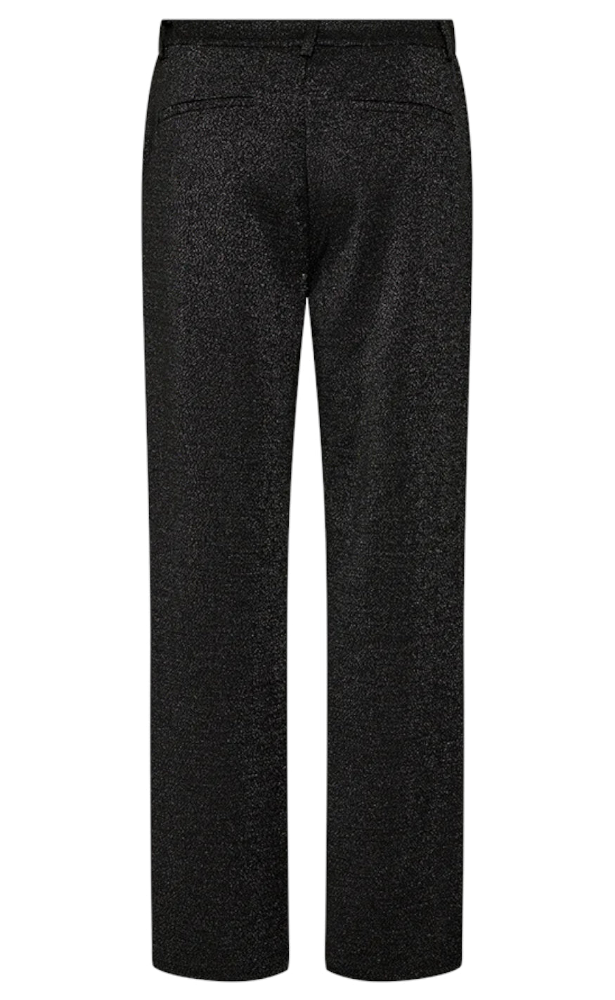 Freequent Bukser - Nannilux - Black w. Silver