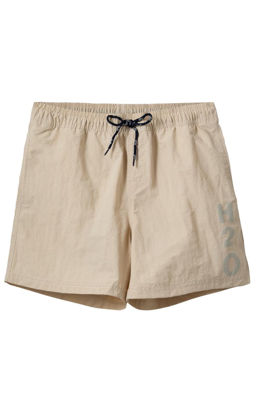 H2O Shorts - Leisure Logo - Beige på udsalg