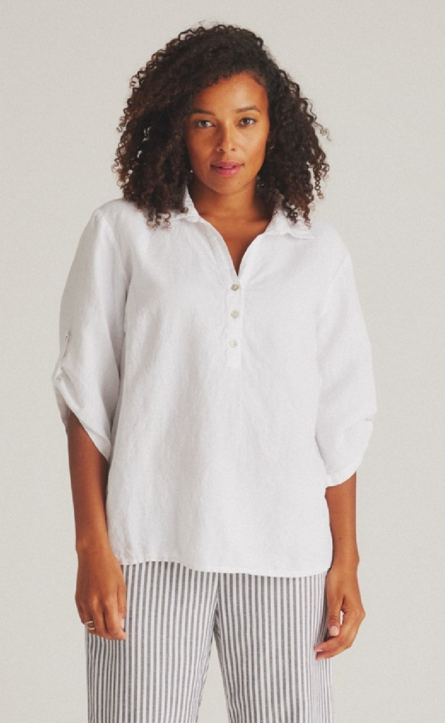 Luxzuz Bluse - Siwaia - White på udsalg