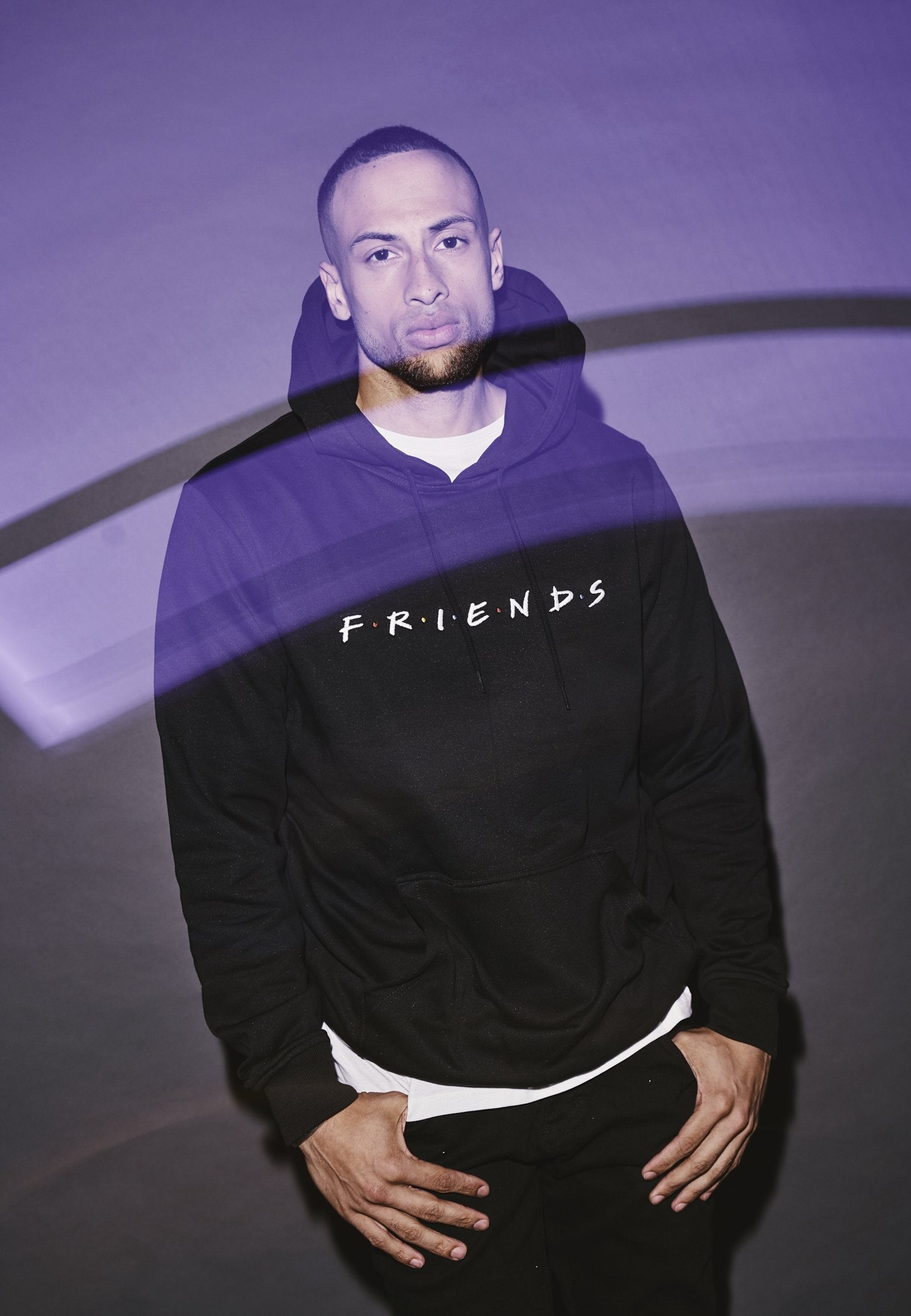 Merchcode Friends Logo EMB Hoody