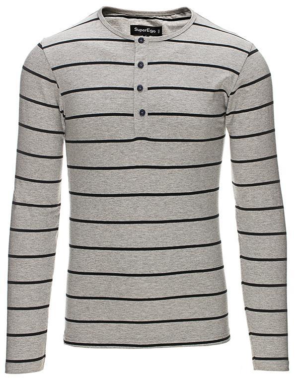 Super Ego Henley Longsleeve Hot på udsalg