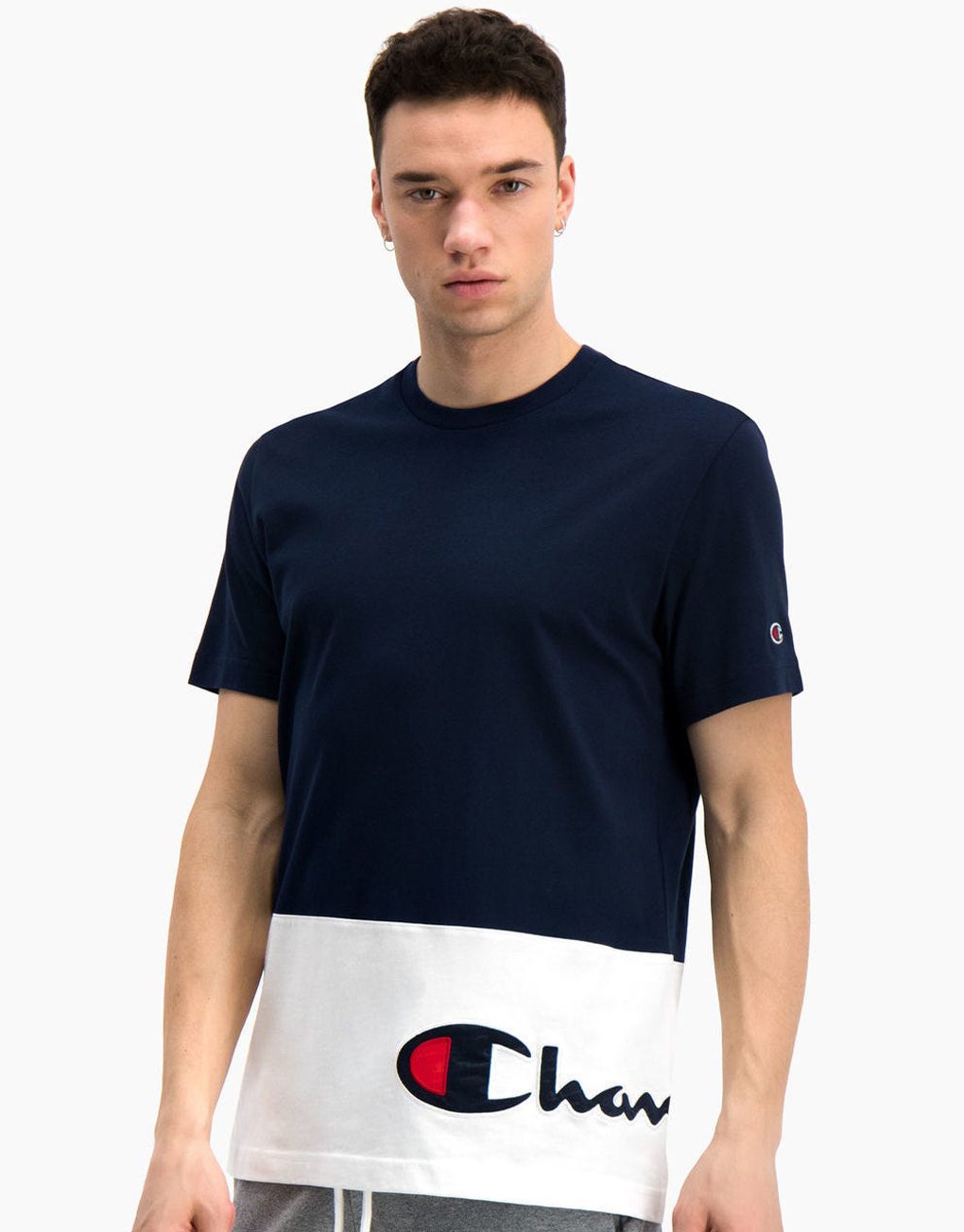 Champion Colour Block Wraparound T-shirt