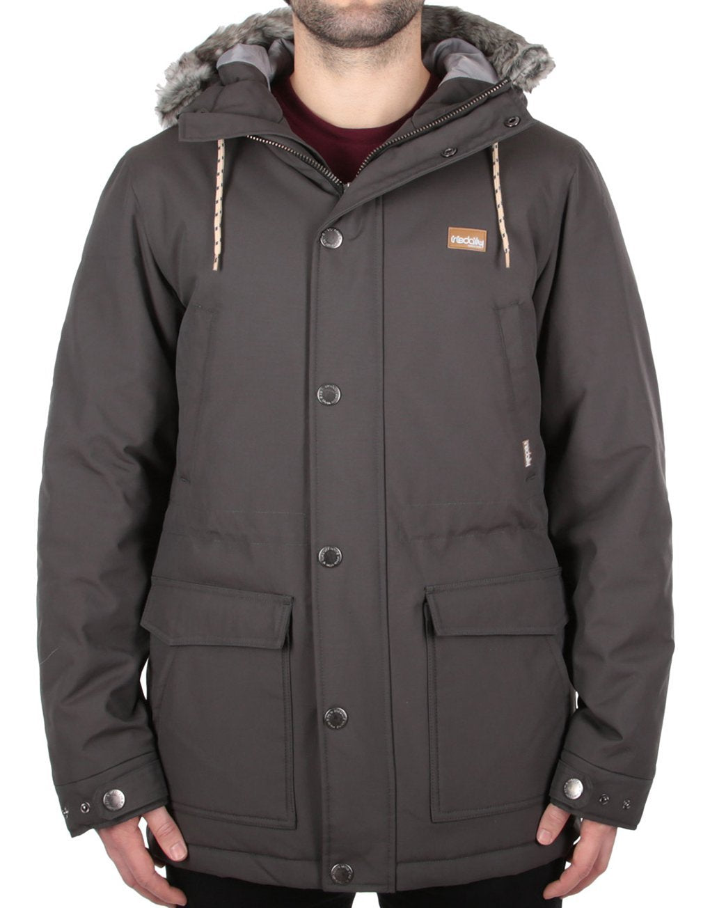 Iriedaily City Arctic Mel Parka Jacket Levere