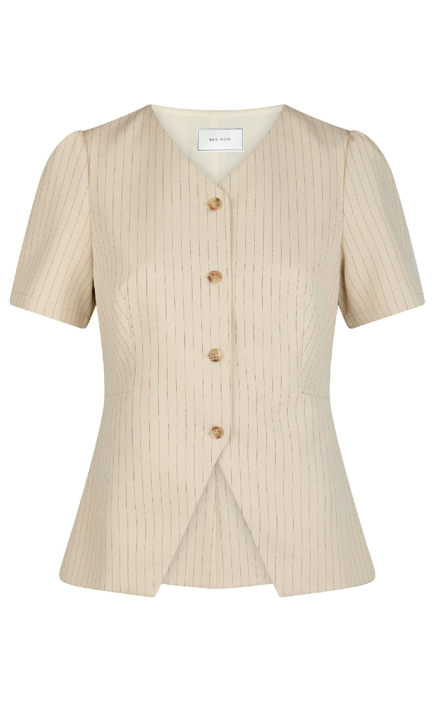 Neo Noir Bluse - Jules - Sand