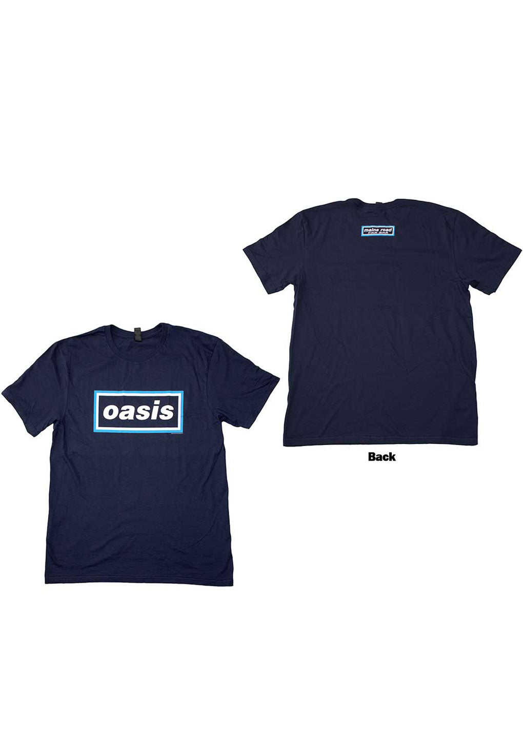 Oasis Maine Road Event Logo T-Shirt Levere