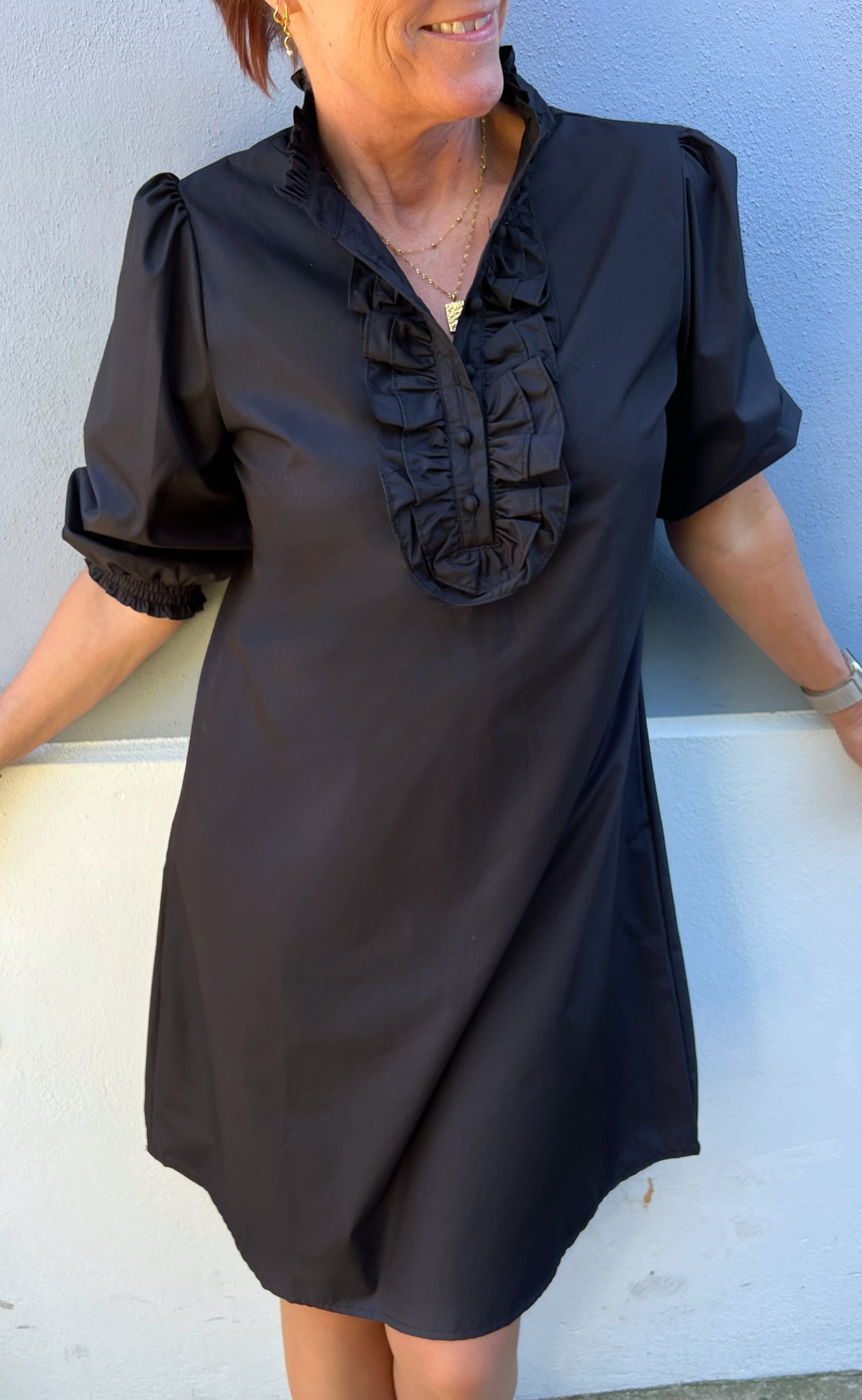 Say INA Copenhagen Kjole - Camille - Black Online Hot Salg