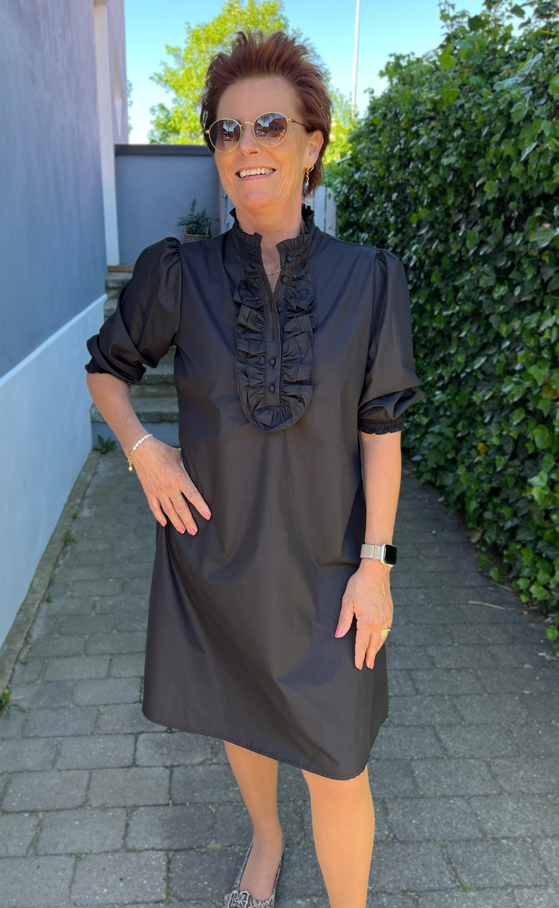 Say INA Copenhagen Kjole - Camille - Black Online Hot Salg