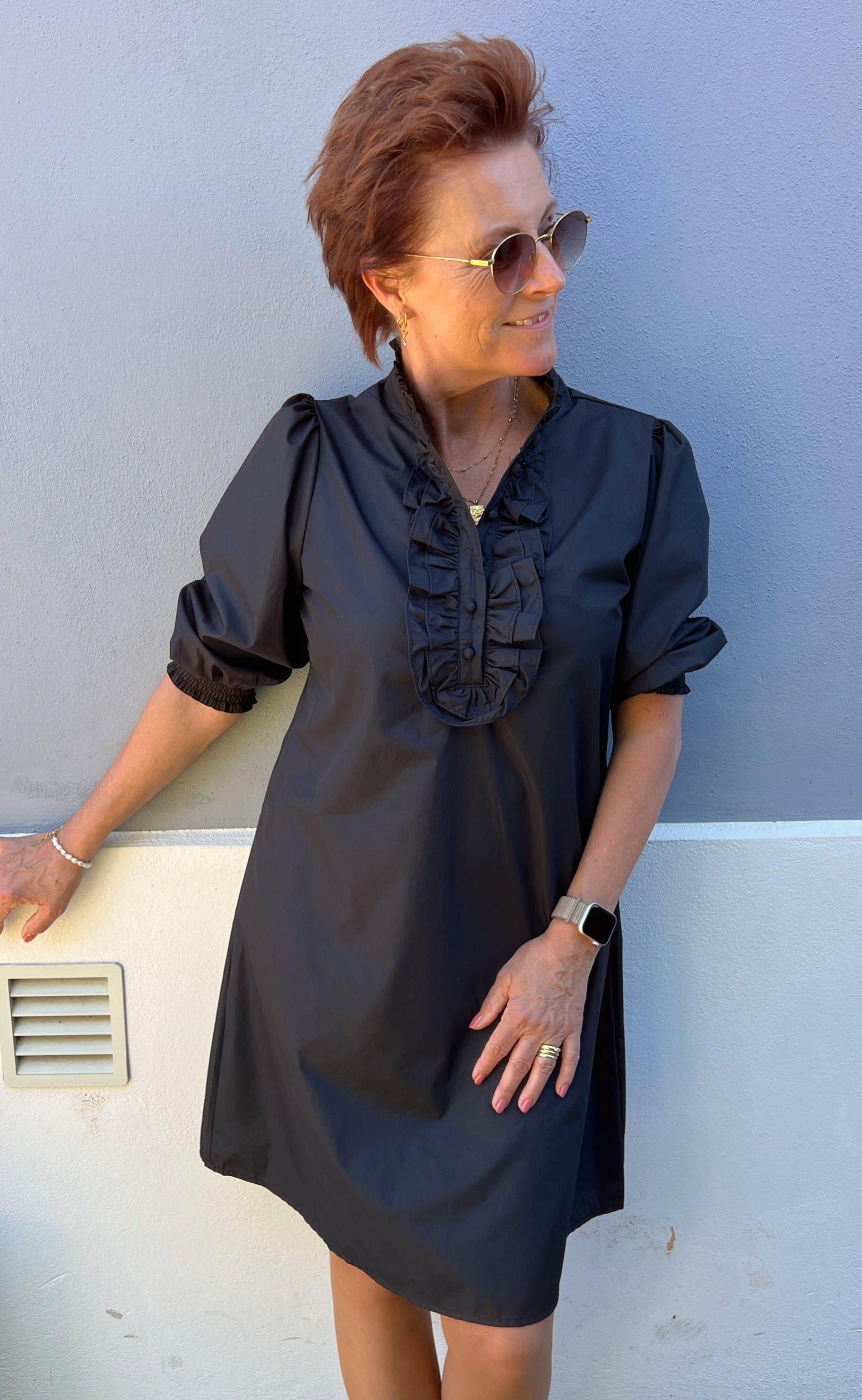 Say INA Copenhagen Kjole - Camille - Black Online Hot Salg