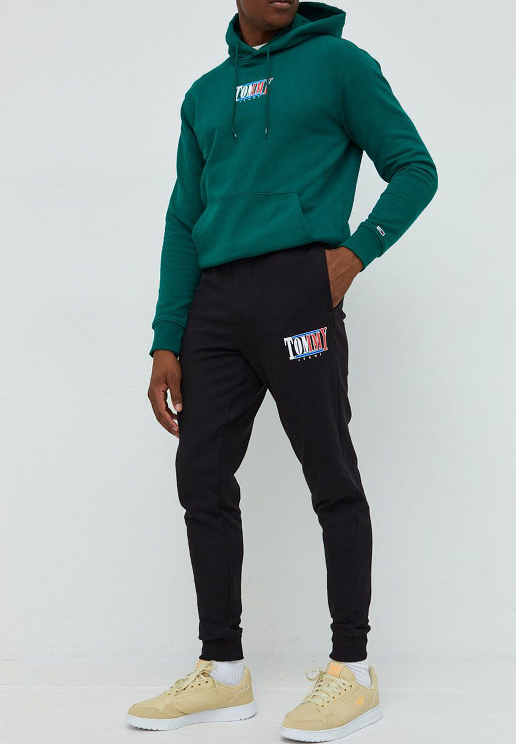 Tommy Jeans TJM Slim Essential Graphic Pants Online Hot Salg