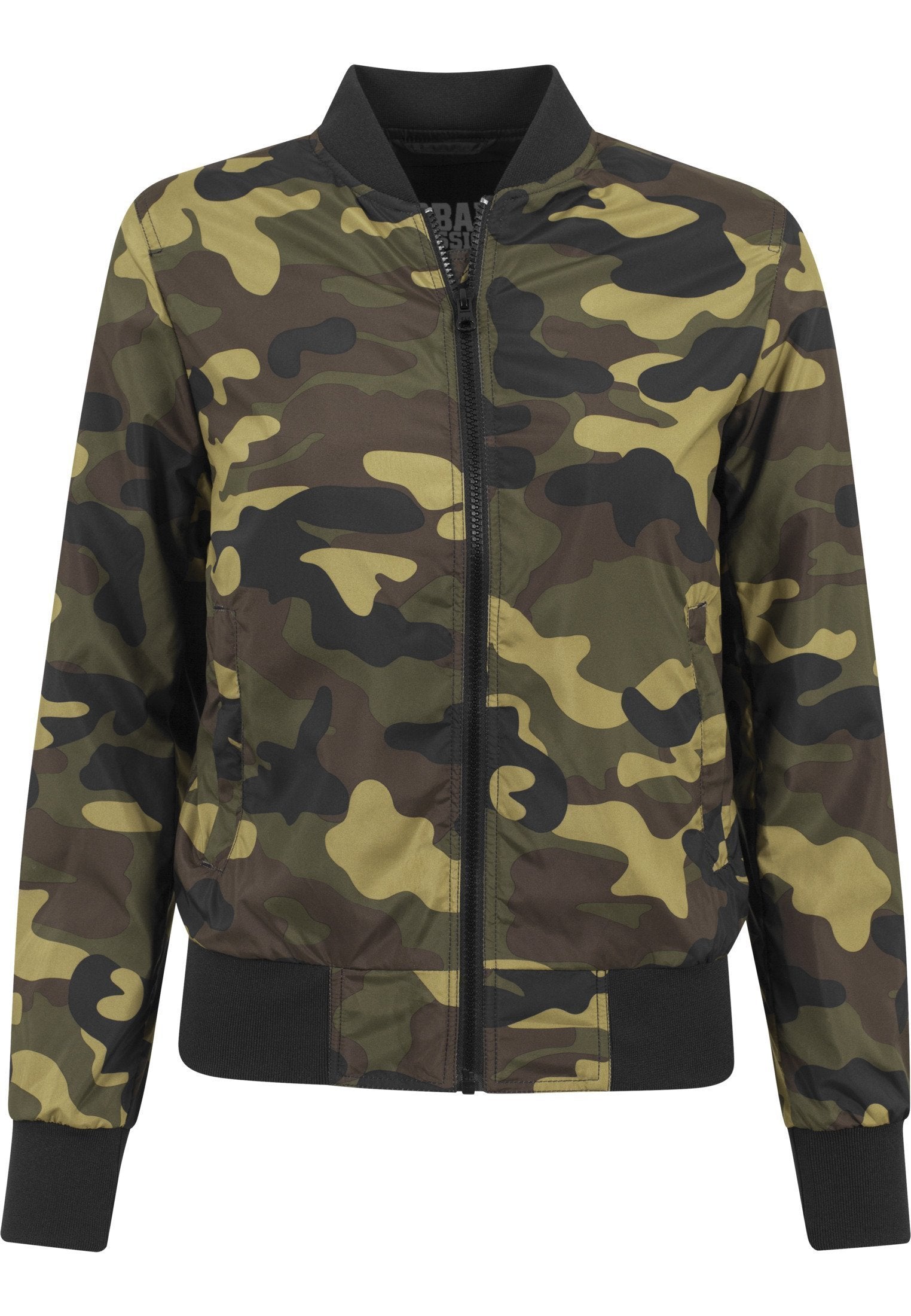 Urban Classics Ladies Light Bomber Jacket Camo