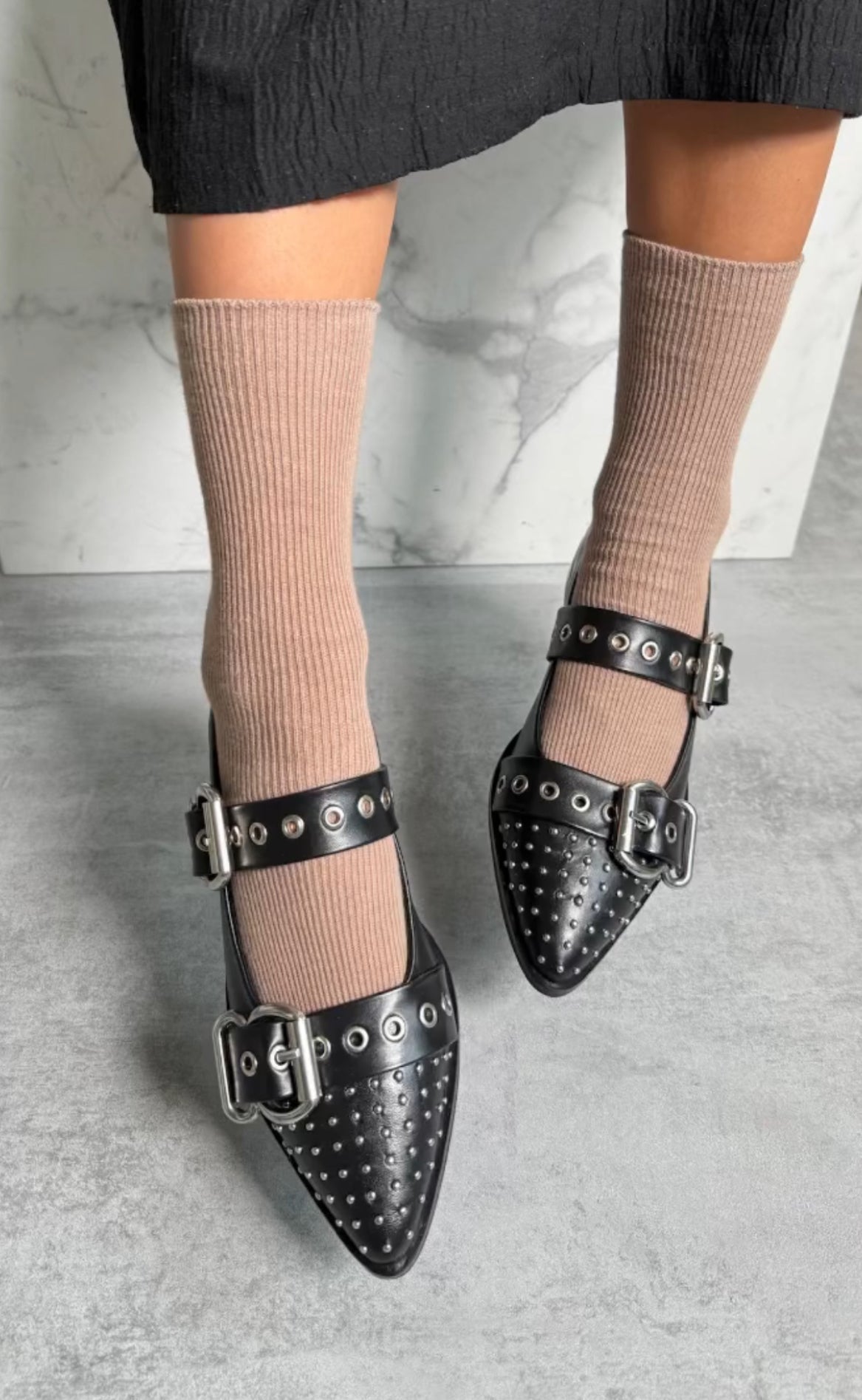 Copenhagen Shoes Ballerinaer - Future Vibes - Black