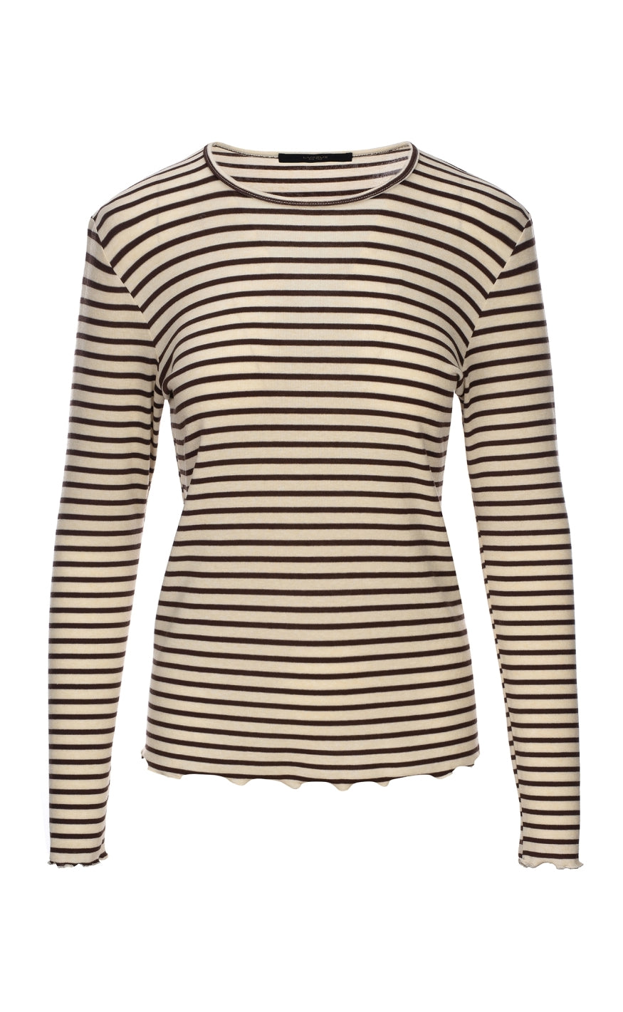 Luxzuz Bluse - Amar - Choco Lux