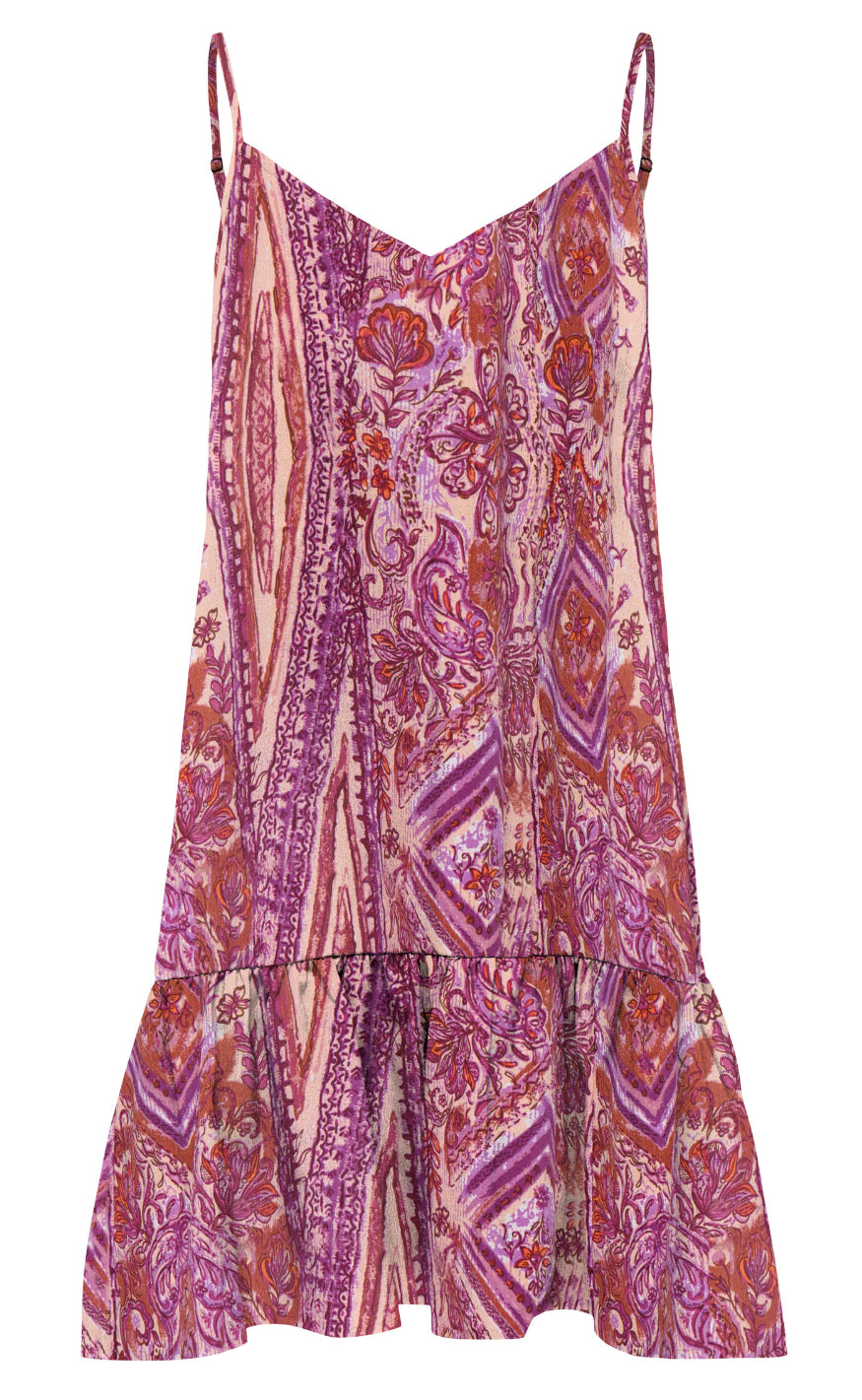 ONLY Kjole - Nova Vis Giu - Fuchsia Fedora w. Bohobabe