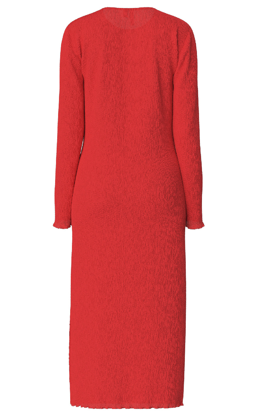 Pieces Kjole - Flora - Poppy Red