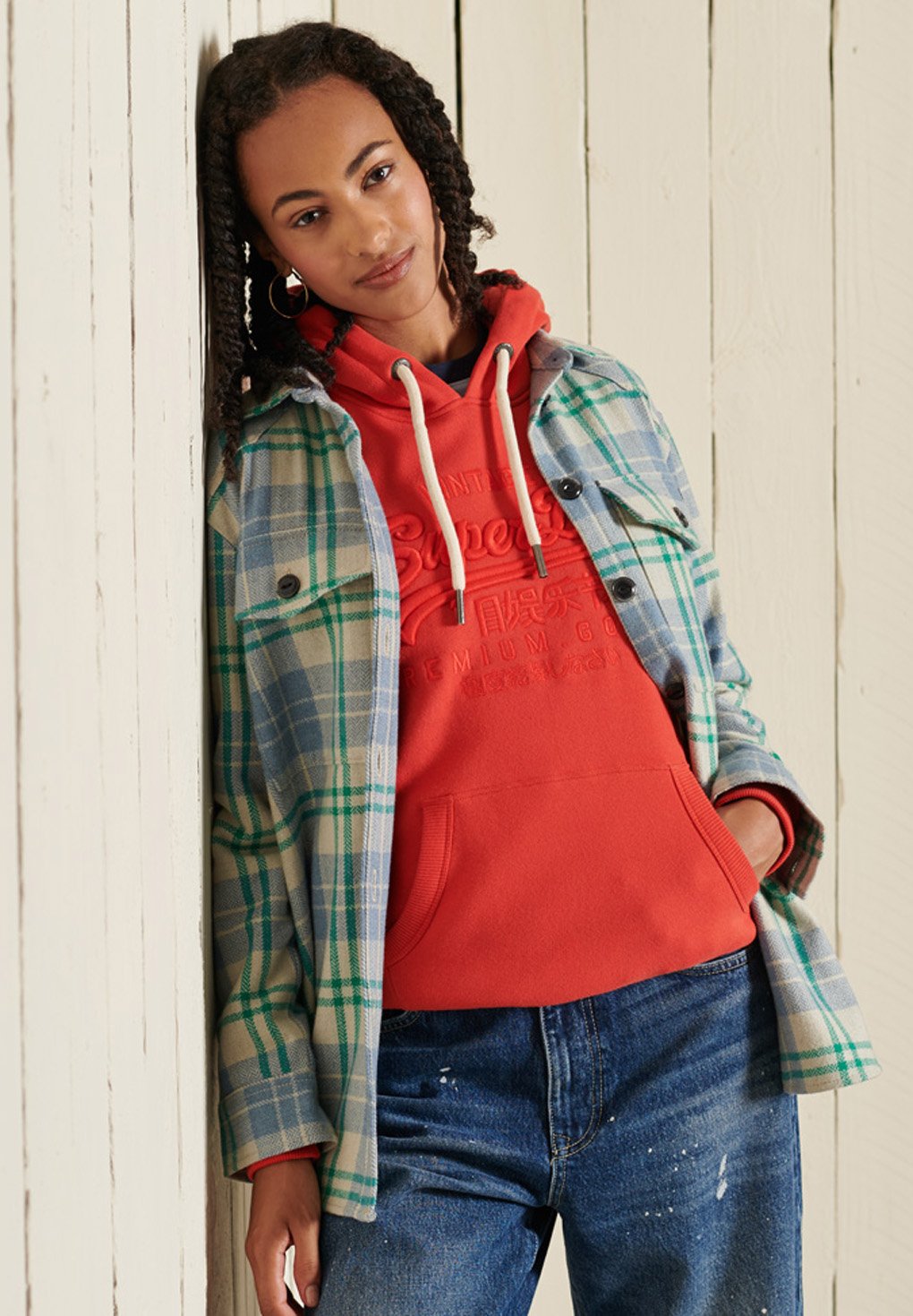 Superdry Lady Vintage Logo Tonal Hoodie