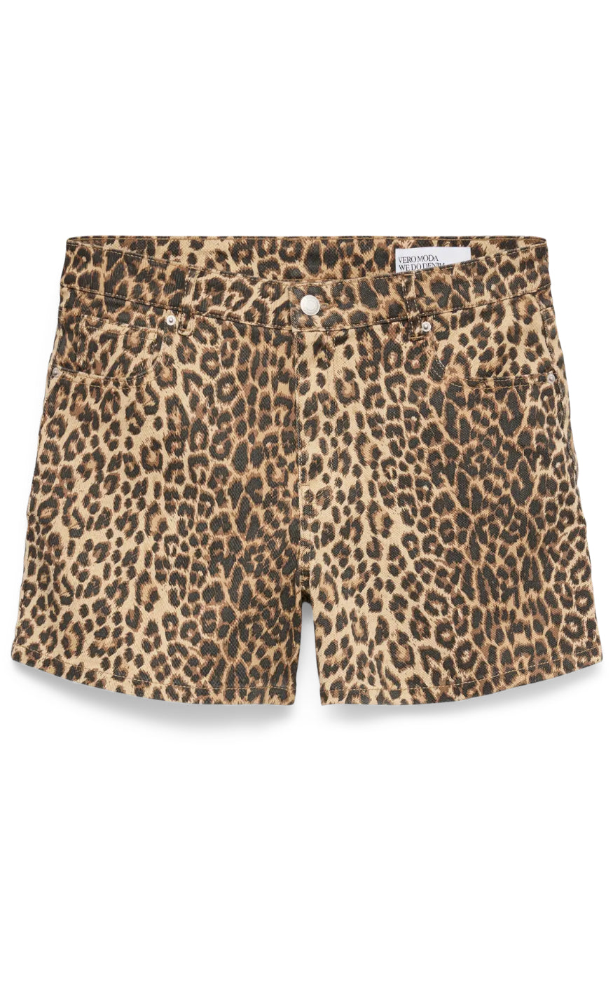 Vero Moda Shorts - Tess - Leopard
