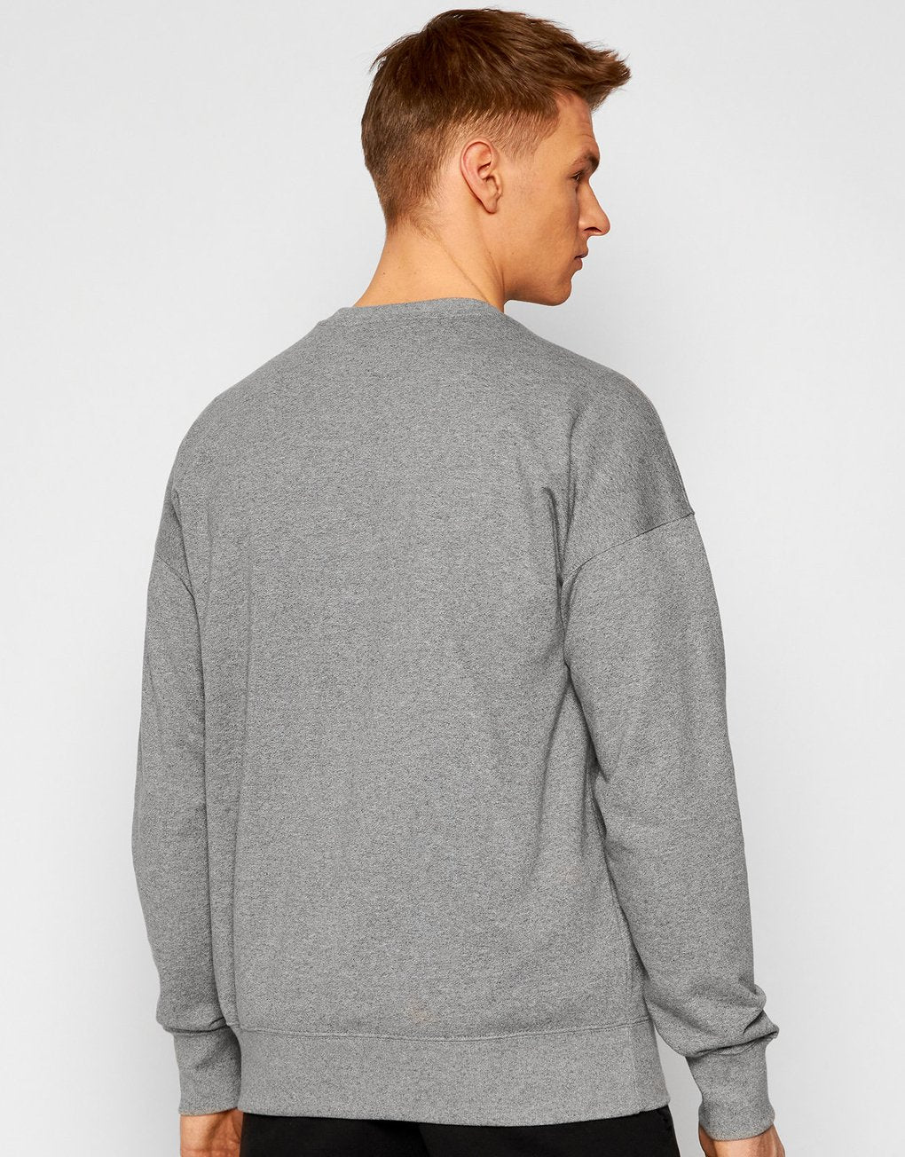 Champion Oversized Script Logo Print Sweatshirt