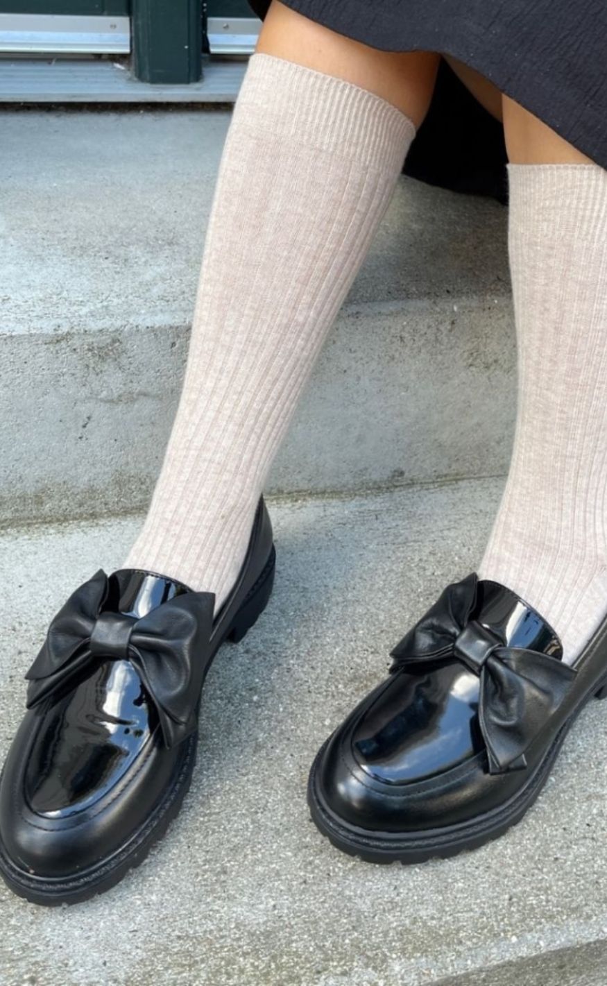 Copenhagen Shoes Loafers - Hello Bow - Black Mode