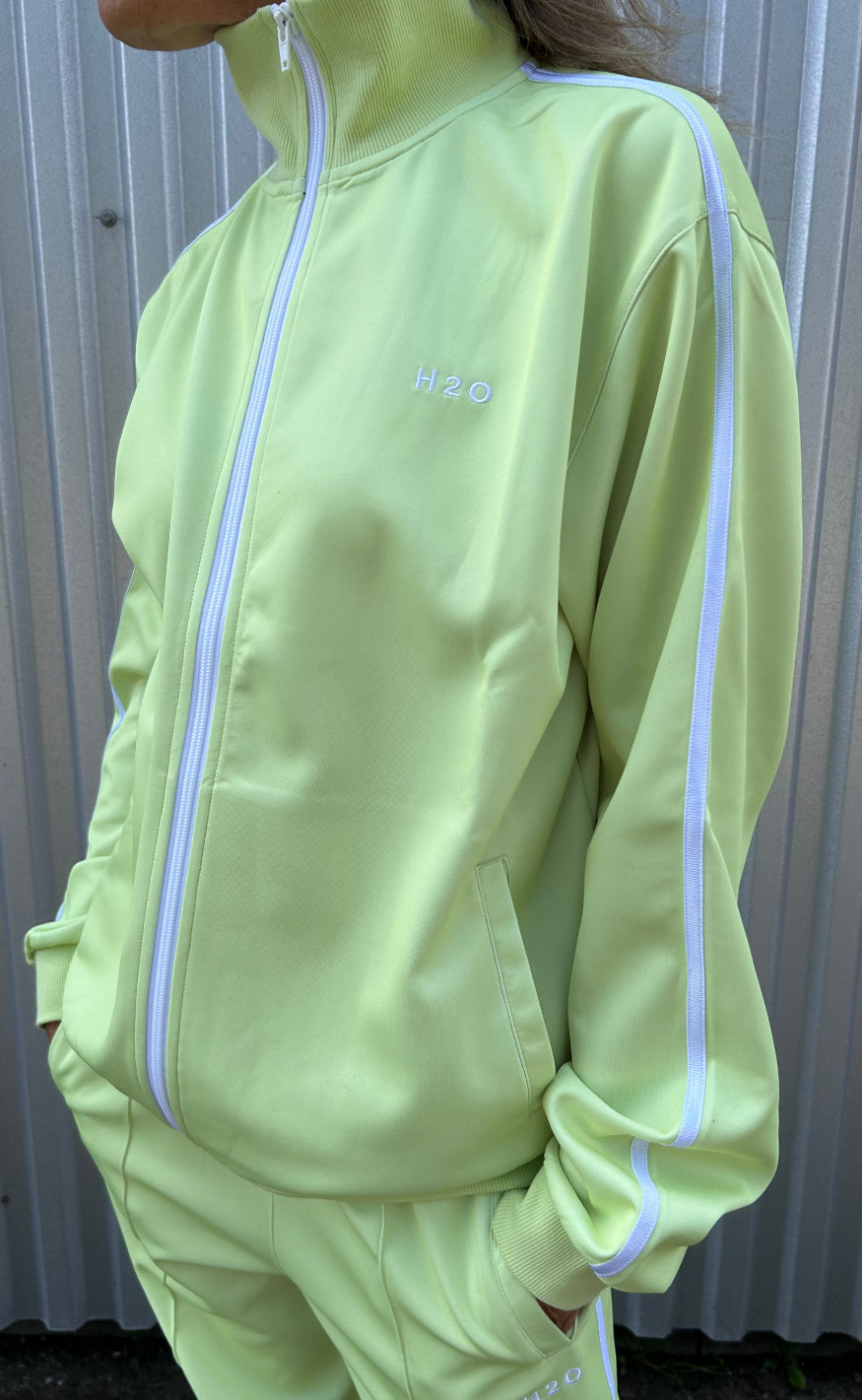 H2O Jakke - Tracksuit - Lime Online