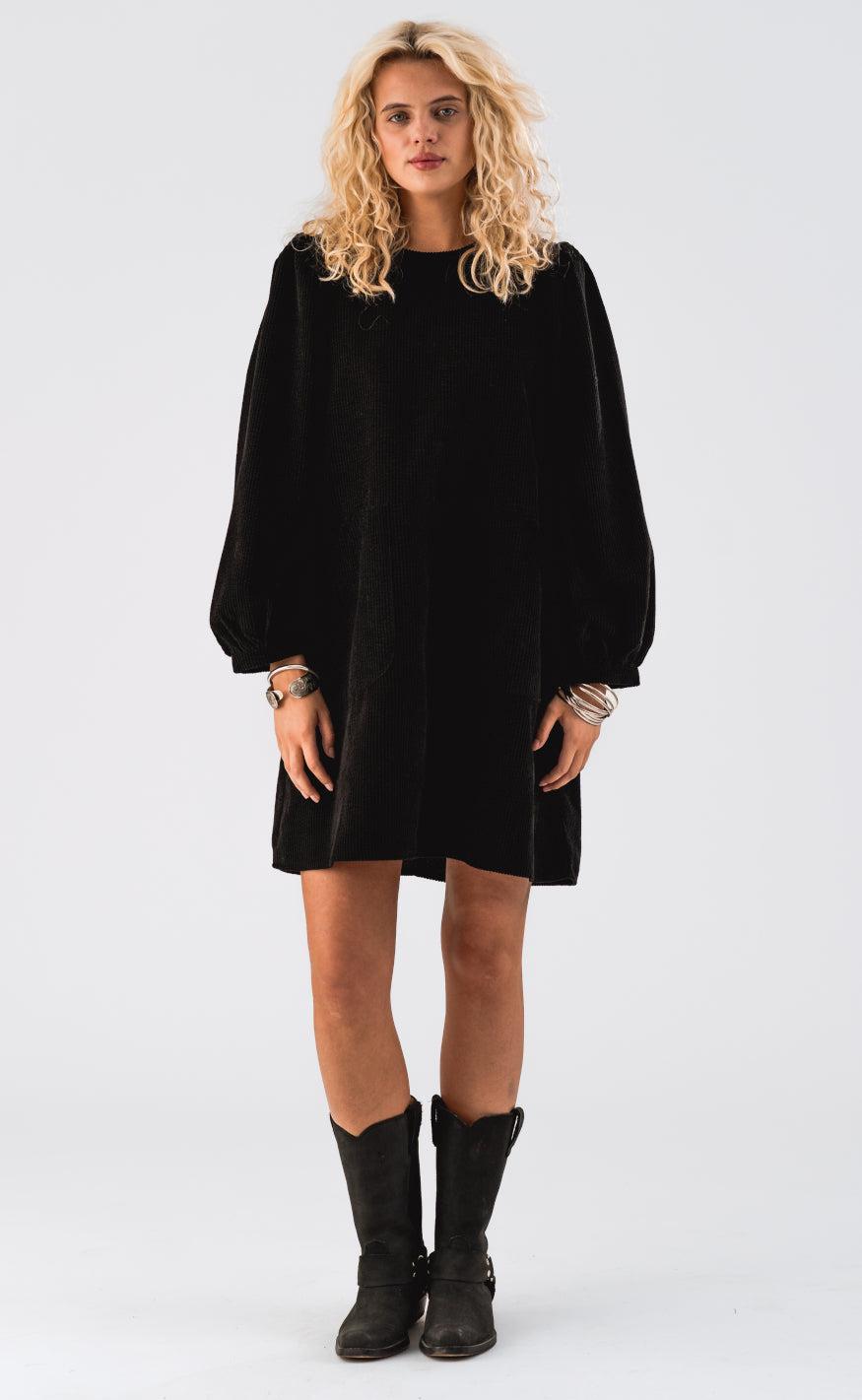 Lolly Laundry Kjole - Carla - Black Online Hot Salg
