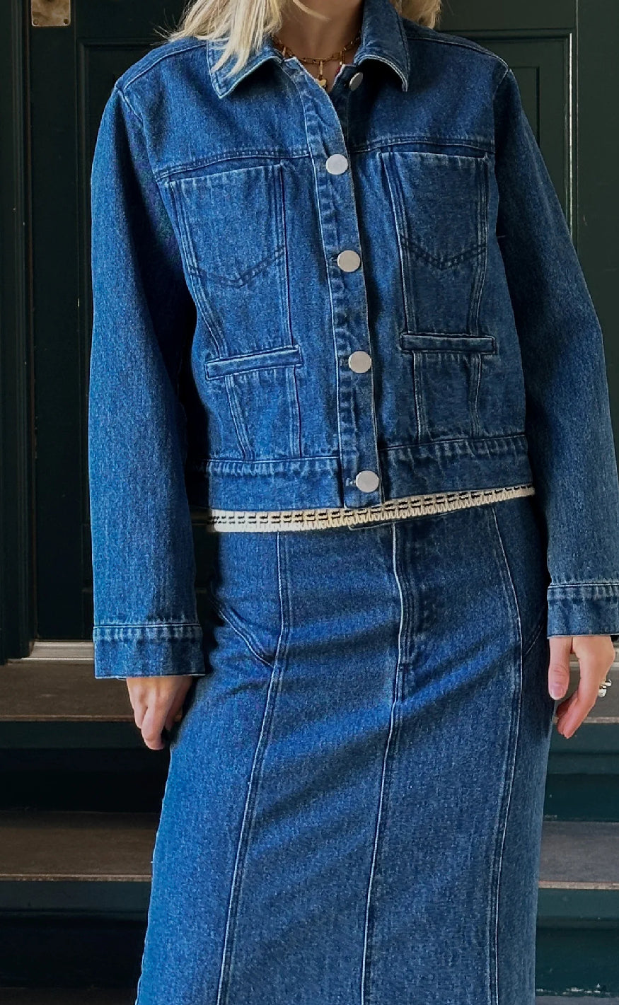 Noella Jakke - Lyric - Blue Denim