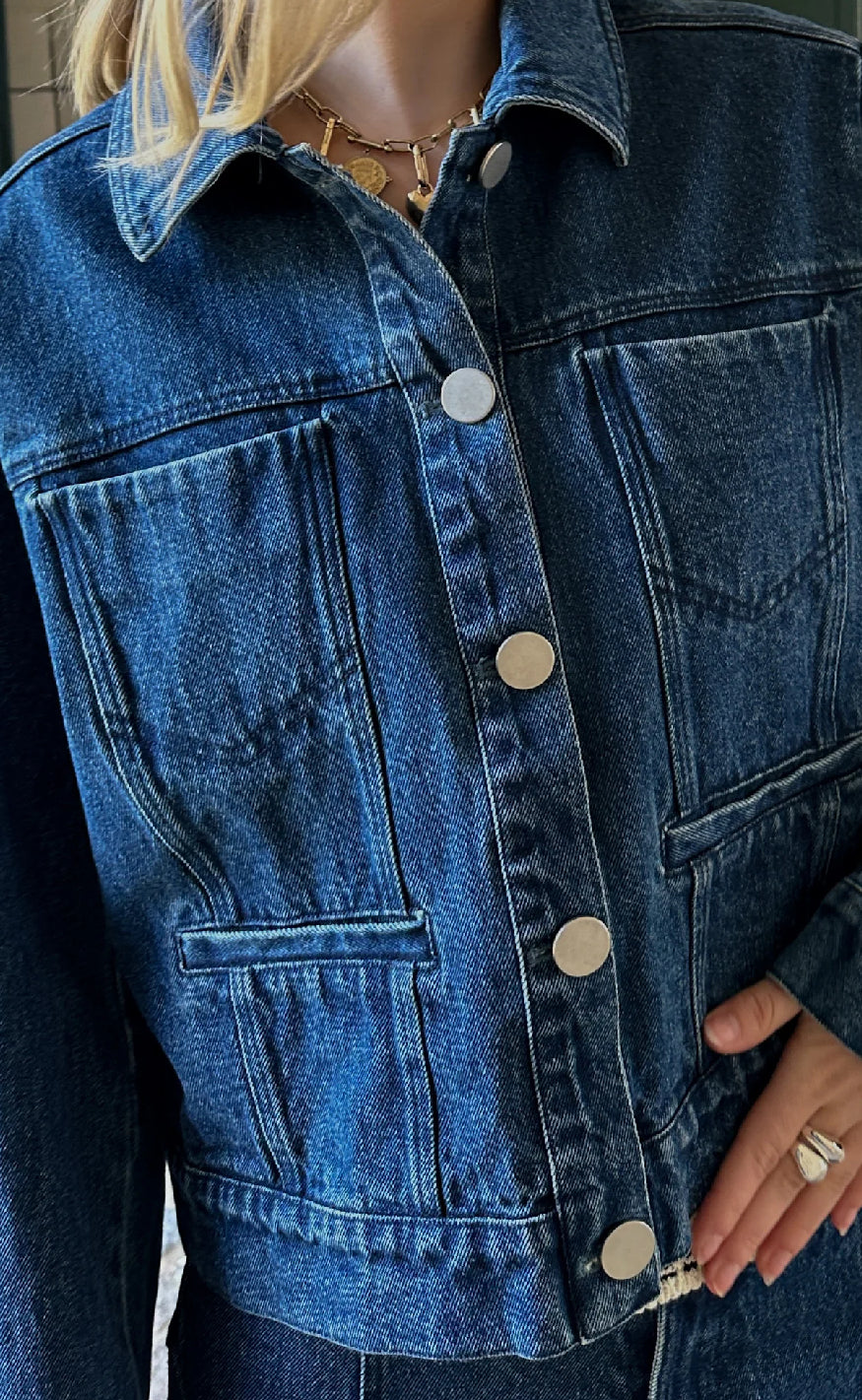 Noella Jakke - Lyric - Blue Denim