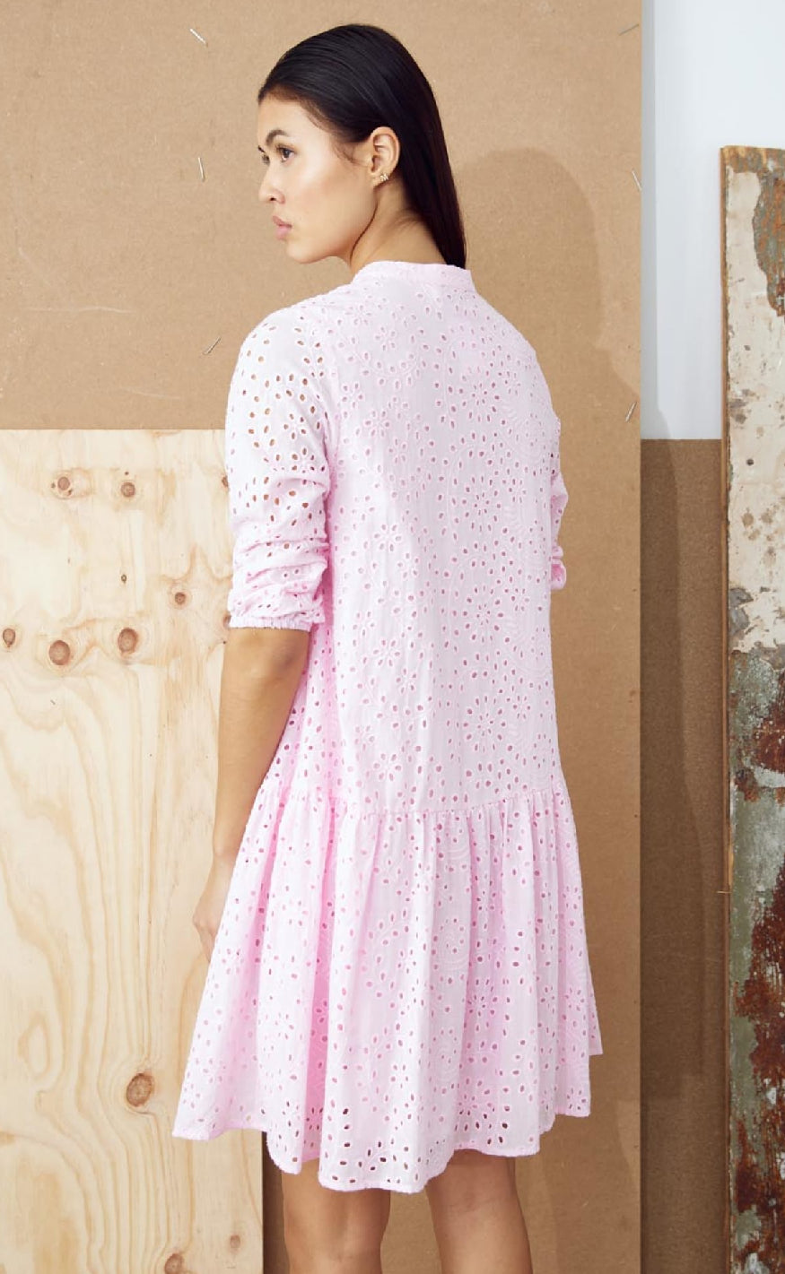 Noella Kjole - Imogene Anglaise - Light Pink
