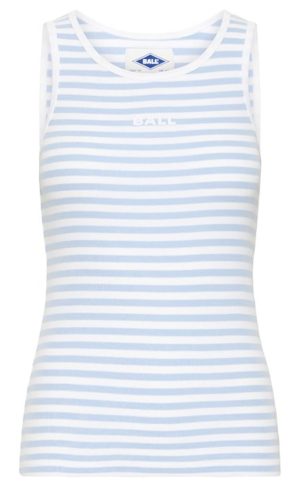 BALL Original Top - Altobelli - Blanc de Blanc w. Powder Blue