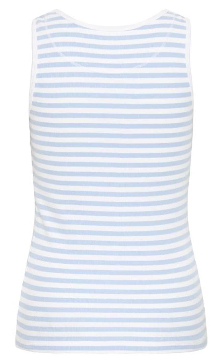 BALL Original Top - Altobelli - Blanc de Blanc w. Powder Blue