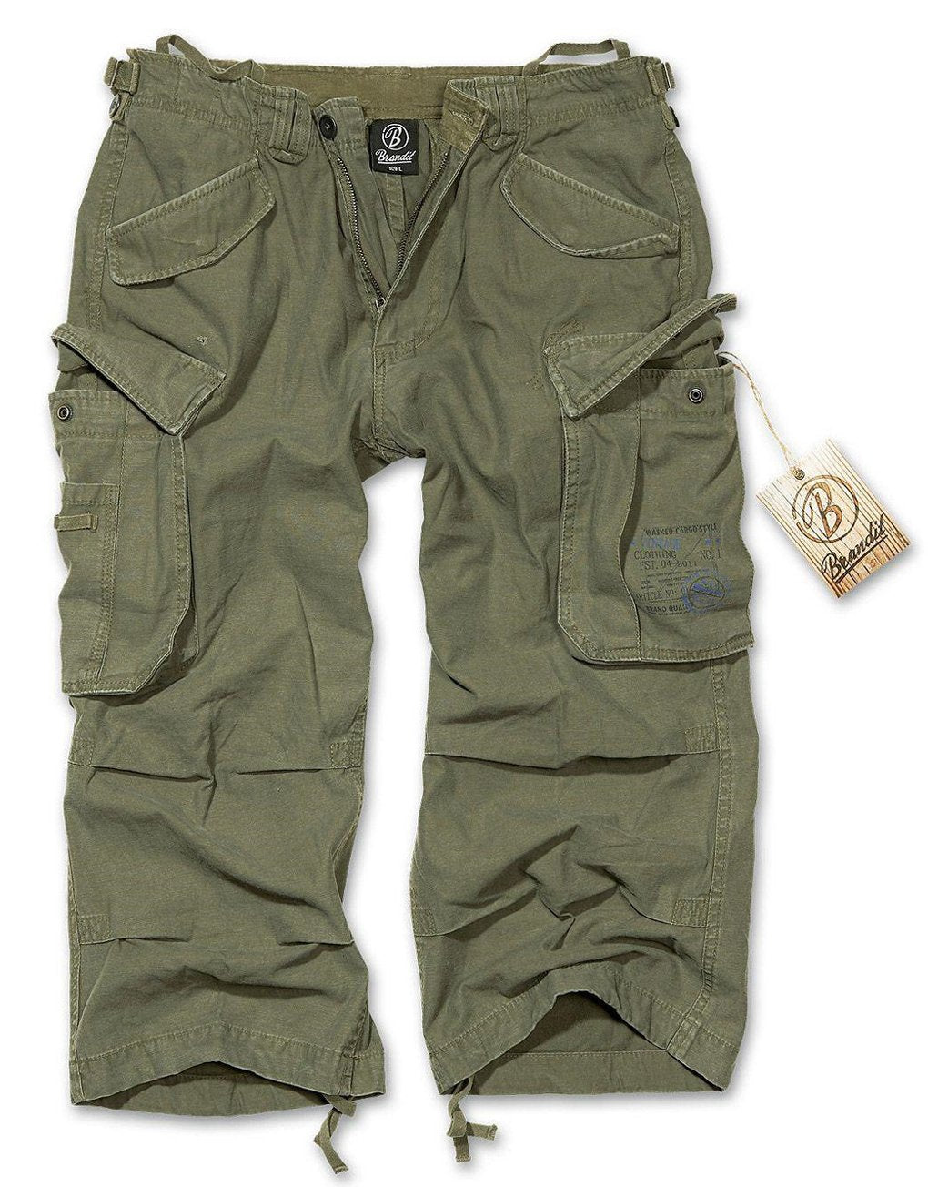 Brandit Industry Vintage 3/4 Shorts