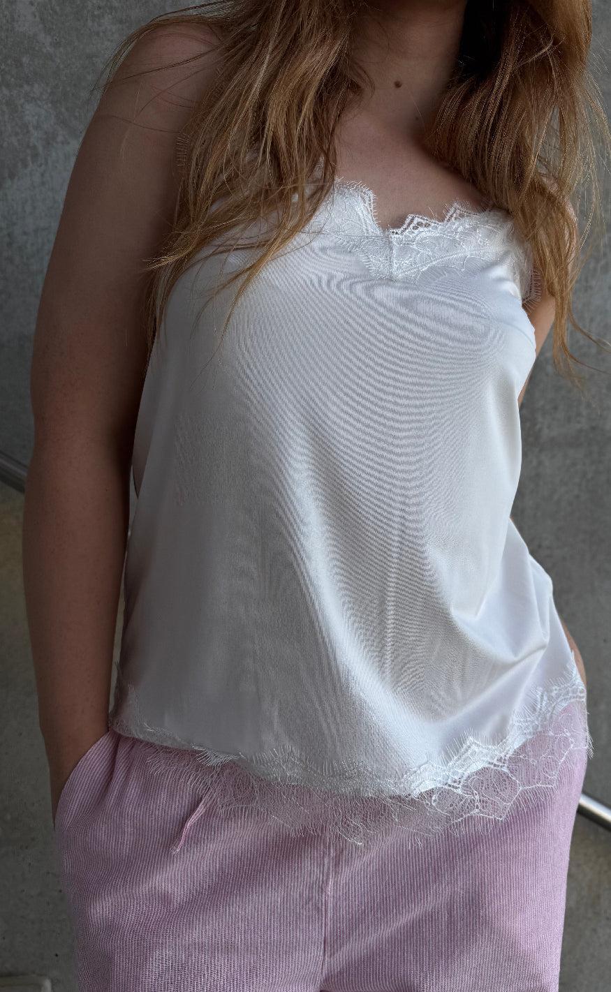 Freequent Top - Bicco - Off White