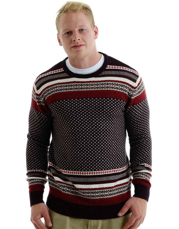 levis-patterned-crewneck-knit-sweater_2.jpg Levi's Patterned Crewneck Knit Sweater