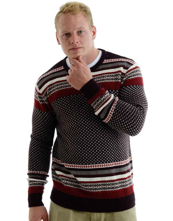 levis-patterned-crewneck-knit-sweater_3.jpg Levi's Patterned Crewneck Knit Sweater
