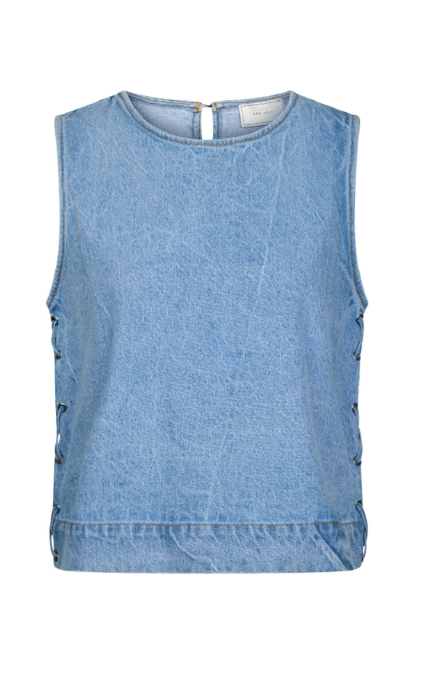Neo Noir Top - Svetlana Braid - Blue